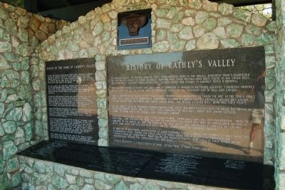Cathey's Valley Marker image. Click for full size.