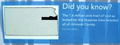 Shawnee Land on People of the South Wind Marker. Click for full size. Shawnee Land on People of the South Wind Marker image. Click for full size.