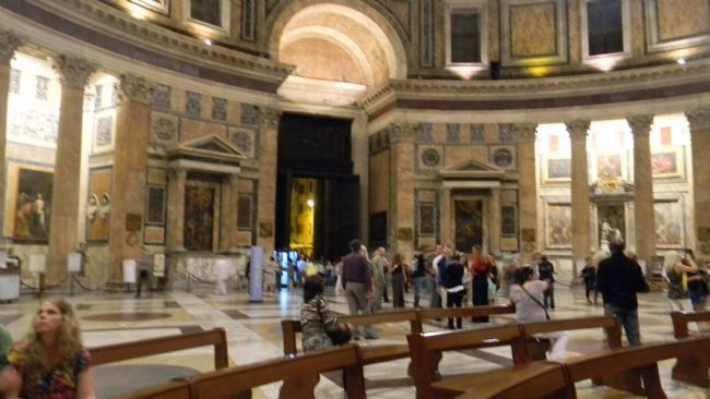 Pantheon interior. Click for full size. Pantheon interior image. Click for full size.