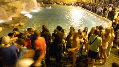 The Trevi Fountain. Click for full size. The Trevi Fountain image. Click for full size.