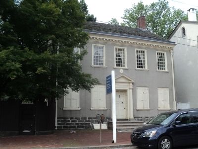 Deshler-Morris House. Click for full size. Deshler-Morris House image. Click for full size.