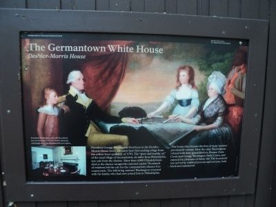 The Germantown White House Marker image. Click for full size.