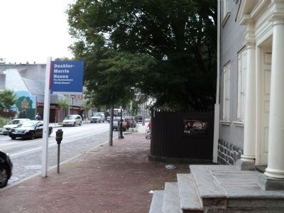 Marker on Germantown Avenue. Click for full size. Marker on Germantown Avenue image. Click for full size.