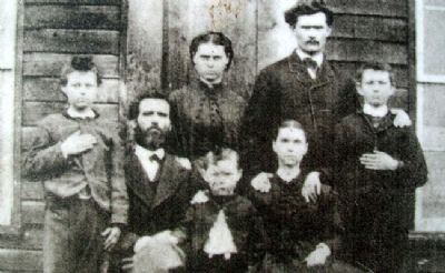 Campbell Family Photo on Campbellton Marker image. Click for full size.