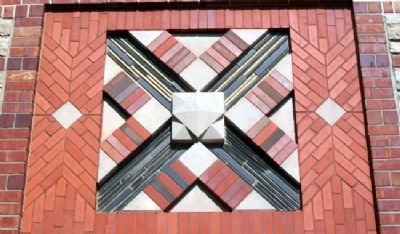 Merriam Community Center Brickwork. Click for full size. Merriam Community Center Brickwork image. Click for full size.