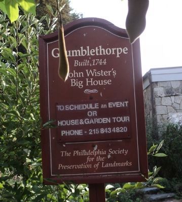 Grumblethorpe Marker. Click for full size. Grumblethorpe Marker image. Click for full size.