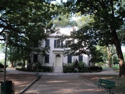 Wister Mansion in Vernon Park. Click for full size. Wister Mansion in Vernon Park image. Click for full size.