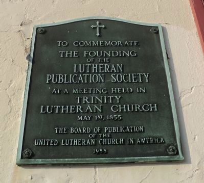 Lutheran Publication Society Marker image. Click for full size.