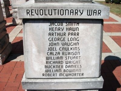 Panel 'Two' - Revolutionary War Memorial "One" image. Click for full size.