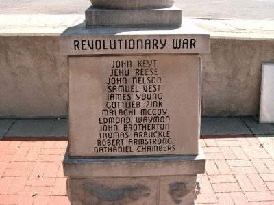Panel 'Four' - Revolutionary War Memorial "One" image. Click for full size.