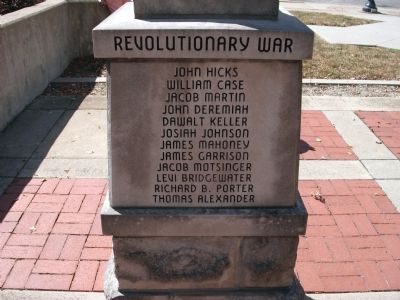 Panel 'Three' - Revolutionary War Memorial "Two" image. Click for full size.