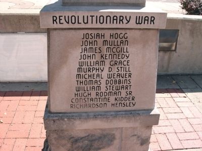 Panel 'Four' - Revolutionary War Memorial "Two" image. Click for full size.