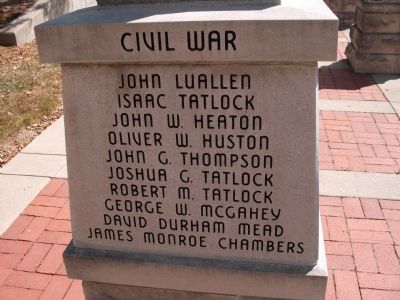 Panel 'Two' - Civil War - Memorial "One" image. Click for full size.