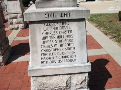 Panel 'Four' - Civil War - Memorial "One" image. Click for full size.