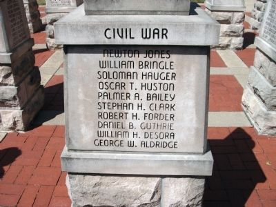 Panel 'Four' - Civil War - Memorial "Two" image. Click for full size.