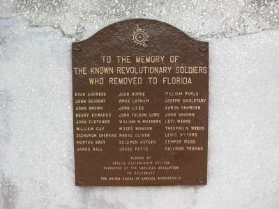 Revolutionary Soldiers Memorial Marker image. Click for full size.