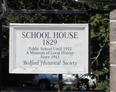 School House 1829 Marker image. Click for full size.