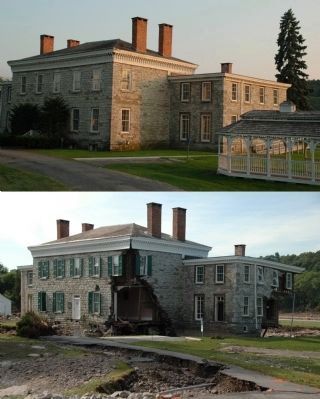 Guy Park - Before & After Hurricane Irene Flooding image. Click for full size.