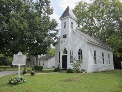 St. James Chapel, c. 1882. Click for full size. St. James Chapel, c. 1882 image. Click for full size.