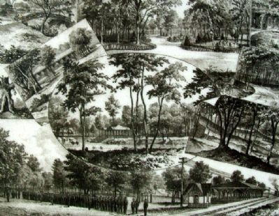 Historic Merriam Park Collage on Marker image. Click for full size.