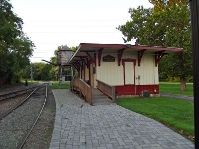 Wilmington & Western Railroad Marker image. Click for full size.