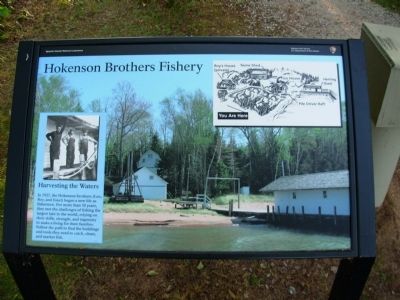 Hokenson Brothers Fishery Marker image. Click for full size.