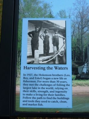 Hokenson Brothers Fishery Marker. Click for full size. Hokenson Brothers Fishery Marker image. Click for full size.