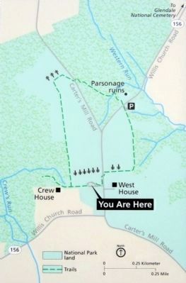 Malvern Hill Trail. Click for full size. Malvern Hill Trail image. Click for full size.