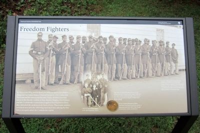Freedom Fighters Marker. Click for full size. Freedom Fighters Marker image. Click for full size.