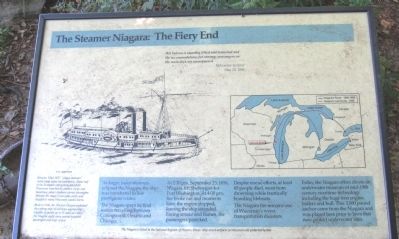 The Steamer Niagara: The Fiery End Marker image. Click for full size.