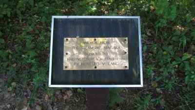 Plaque next to anchor image. Click for full size.