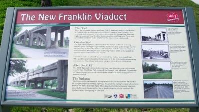 The New Franklin Viaduct Marker image. Click for full size.