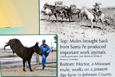 Photos on Santa Fe Trail Marker image. Click for full size.