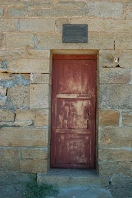 Entrance to the Hornitos Jail image. Click for full size.