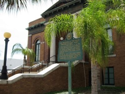 The Beginning of the Cigar Industry in West Tampa Marker image. Click for full size.