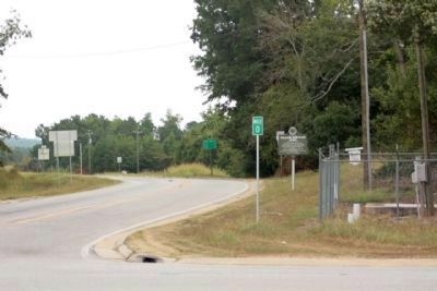 William Bartram Trail Marker looking south, Old Petersburg Road. Click for full size. William Bartram Trail Marker looking south, Old Petersburg Road image. Click for full size.