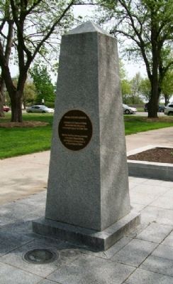 Kansas Veterans' Memorial image. Click for full size.