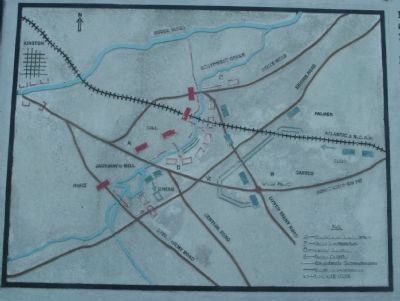 Map of the Battle of Wyse Fork image. Click for full size.