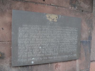 Fort Jay Marker image. Click for full size.