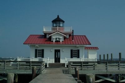 Roanoke Marshes Lighthouse image. Click for full size.