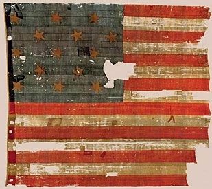 The Original Star-Spangled Banner image. Click for full size.
