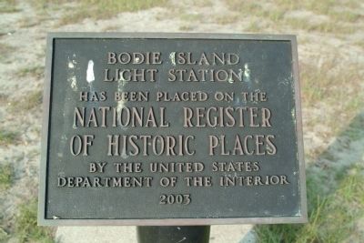 Bodie Island Light Station Marker. Click for full size. Bodie Island Light Station Marker image. Click for full size.