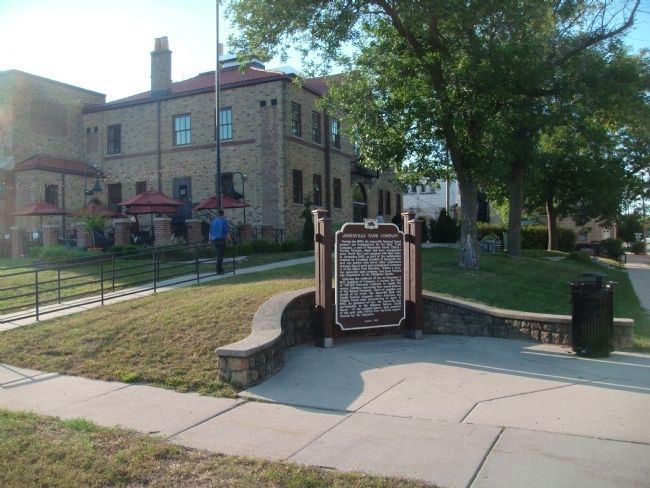 Janesville Tank Company Marker image. Click for full size.
