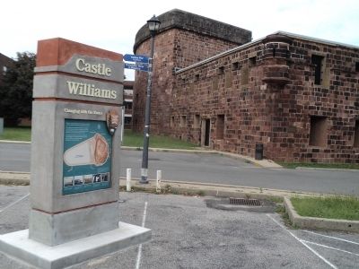 Castle Williams Marker image. Click for full size.