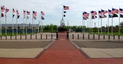 All Veterans Memorial & Avenue of Flags image. Click for full size.