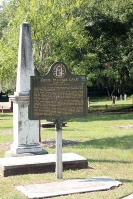 Joseph Vallence Bevan (1798-1830) Marker. Click for full size. Joseph Vallence Bevan (1798-1830) Marker image. Click for full size.
