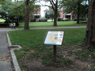 Liggett Hall Marker. Click for full size. Liggett Hall Marker image. Click for full size.