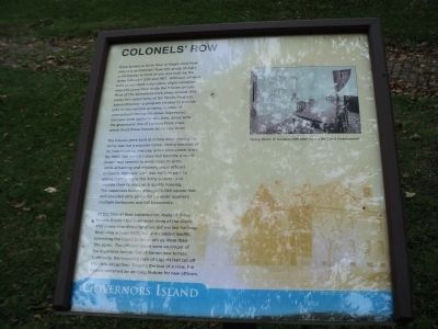 Colonels Row Marker image. Click for full size.