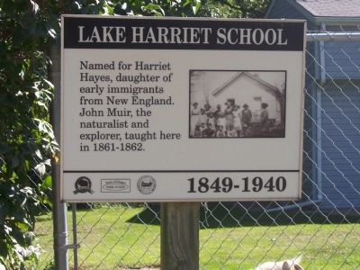 Lake Harriet School Marker image. Click for full size.
