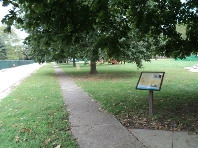 Flight on Governors Island Marker image. Click for full size.